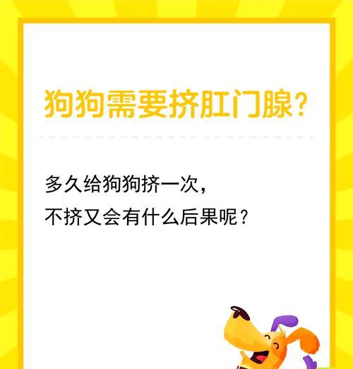 如何正确清洁宠物狗的肛门腺？（宠物狗的肛门腺清洁指南，让您的狗狗远离肛门腺问题）